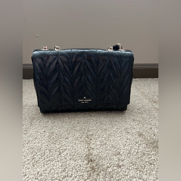 Kate Spade Quilted Shoulder Bag - Black - Picture 3 of 6